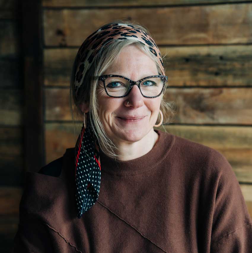 Portrait of Louise Cole by Sarah Hall Photography