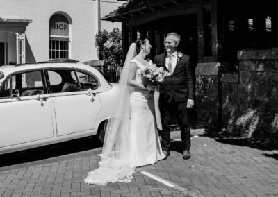 Ready to say I do - caught by Sarah Hall Wedding Photographer Devon